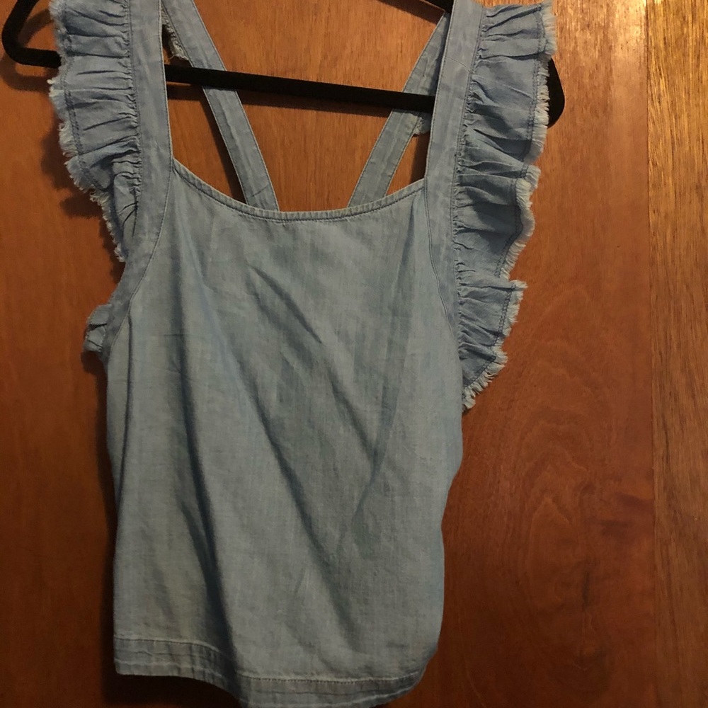 BP chambray top